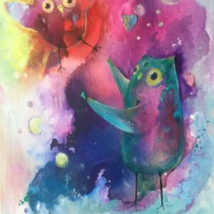 Owl Art – The Art of Letting Go